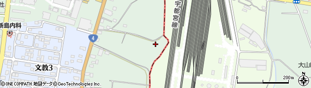 栃木県下野市下古山110周辺の地図
