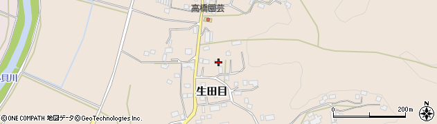 栃木県芳賀郡益子町生田目903周辺の地図