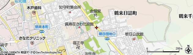 石川県白山市鶴来日詰町（午）周辺の地図