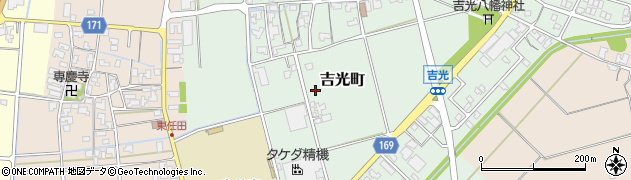 石川県能美市吉光町（チ）周辺の地図