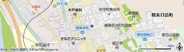 石川県白山市鶴来下東町（ル）周辺の地図