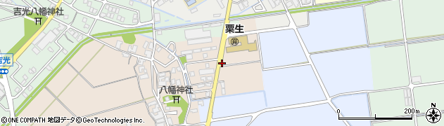 石川県能美市三道山町（ヘ）周辺の地図