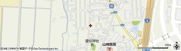 栃木県河内郡上三川町上蒲生2189周辺の地図