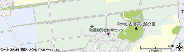 石川県能美市秋常町（北）周辺の地図