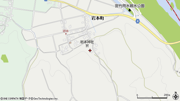 〒923-1207 石川県能美市岩本町の地図