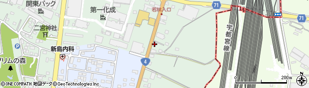 栃木県下野市下古山116周辺の地図