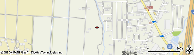 栃木県河内郡上三川町上蒲生1707周辺の地図