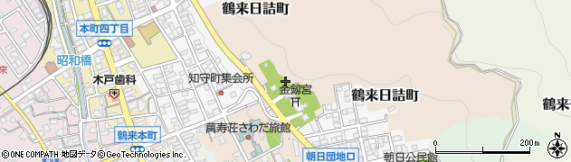 石川県白山市鶴来日詰町（巳）周辺の地図