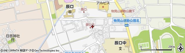 石川県能美市辰口町160周辺の地図