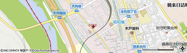 石川県白山市鶴来大国町ホ112周辺の地図