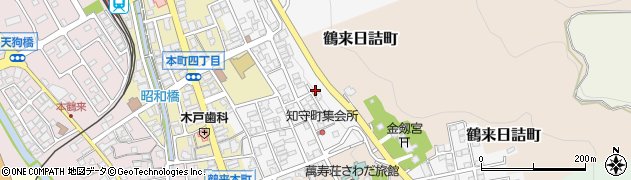 石川県白山市鶴来知守町ル212周辺の地図