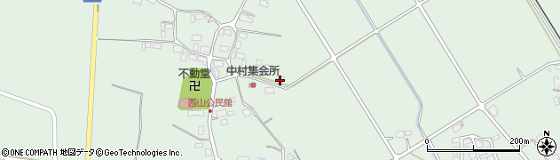 長野県大町市常盤西山2010周辺の地図