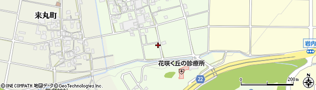 石川県能美市火釜町848周辺の地図