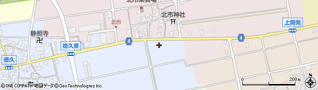 石川県能美市徳久町（ロ）周辺の地図