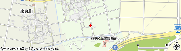 石川県能美市火釜町850周辺の地図