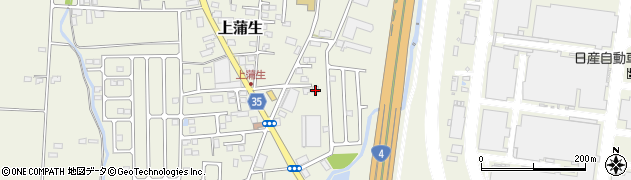 栃木県河内郡上三川町上蒲生2159周辺の地図
