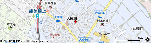 石川県能美市大成町（ト）周辺の地図