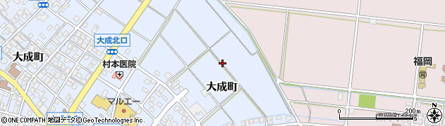 石川県能美市大成町（カ）周辺の地図