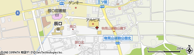 ＲＯＩ辰口店周辺の地図