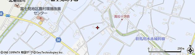 富士見四恩キリスト教会周辺の地図