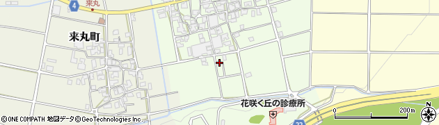 石川県能美市火釜町853周辺の地図