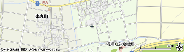 石川県能美市火釜町71周辺の地図