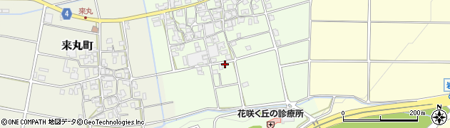 石川県能美市火釜町852周辺の地図
