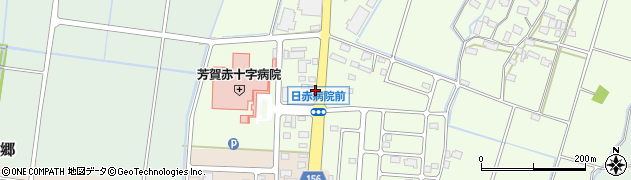 中郷周辺の地図
