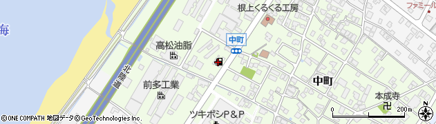 ＪＡ中町ＳＳ周辺の地図