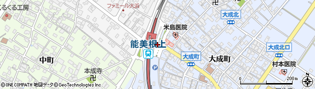 能美根上駅周辺の地図
