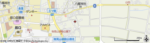 石川県能美市三ツ屋町（チ）周辺の地図
