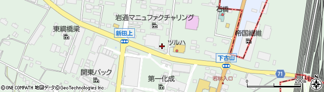 栃木県下野市下古山3311周辺の地図