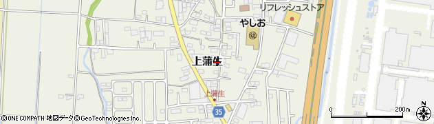栃木県河内郡上三川町上蒲生2076周辺の地図