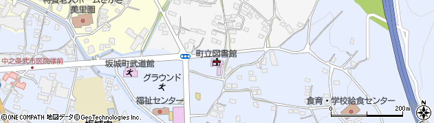 坂城町立図書館周辺の地図