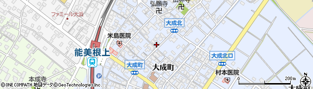 石川県能美市大成町ホ1周辺の地図