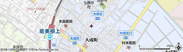 石川県能美市大成町ホ周辺の地図