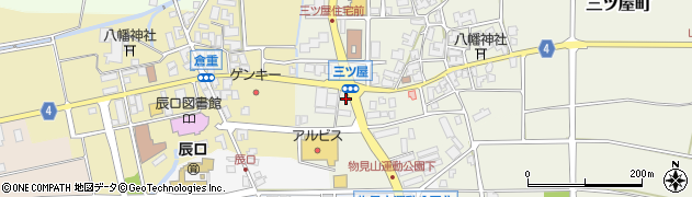 石川県能美市三ツ屋町（ロ）周辺の地図
