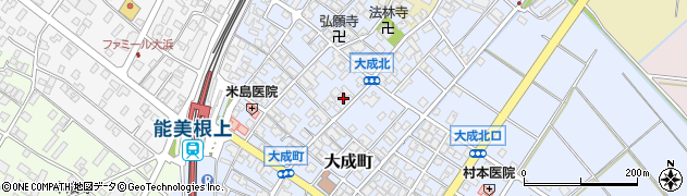 石川県能美市大成町ホ6周辺の地図
