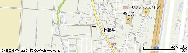 栃木県河内郡上三川町上蒲生2069周辺の地図