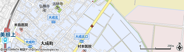 石川県能美市大成町（ワ）周辺の地図
