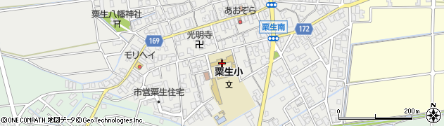 石川県能美市粟生町（ロ）周辺の地図