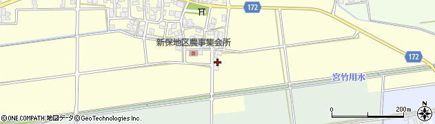 石川県能美市新保町（ホ）周辺の地図