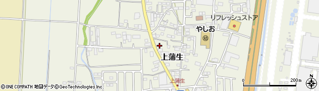 栃木県河内郡上三川町上蒲生2081周辺の地図