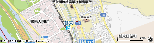 福田光線治療院周辺の地図
