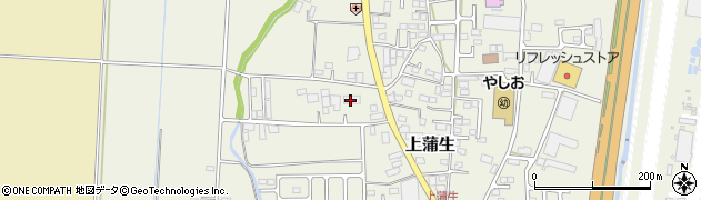栃木県河内郡上三川町上蒲生2066周辺の地図