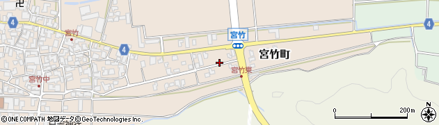 石川県能美市宮竹町（タ）周辺の地図