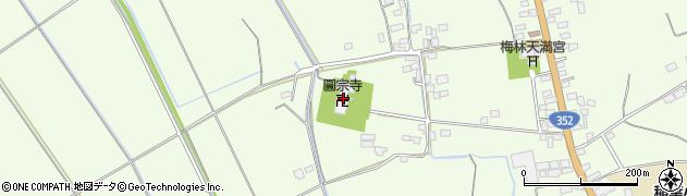 円宗寺周辺の地図