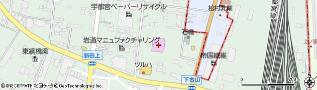 栃木県下野市下古山3326周辺の地図