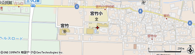 石川県能美市宮竹町（ニ）周辺の地図