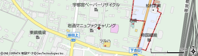栃木県下野市下古山3309周辺の地図